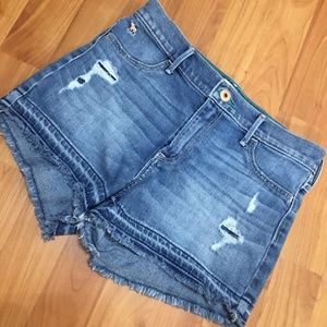 Abercrombie Kids Denim Middie Shorts